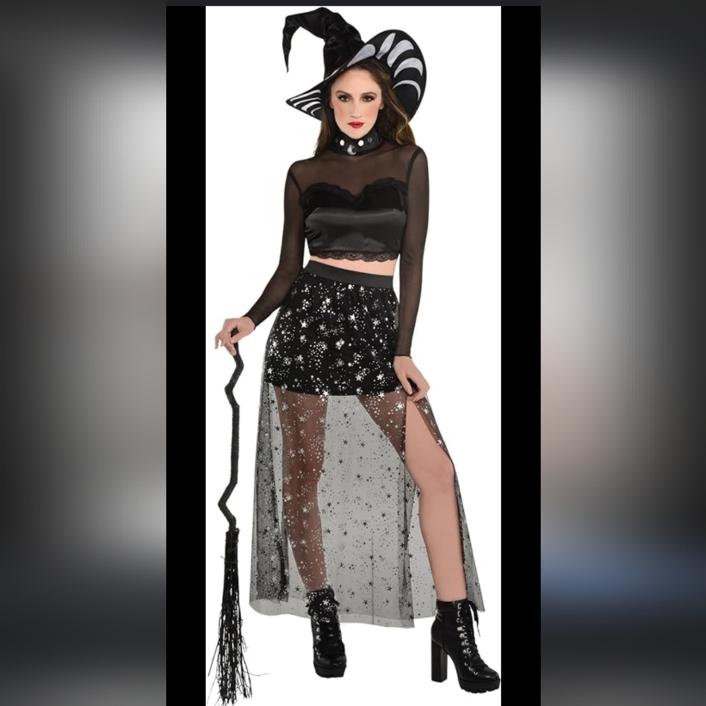 Brand New Lunar Witch Halloween Costume For Women Size Large 10 12